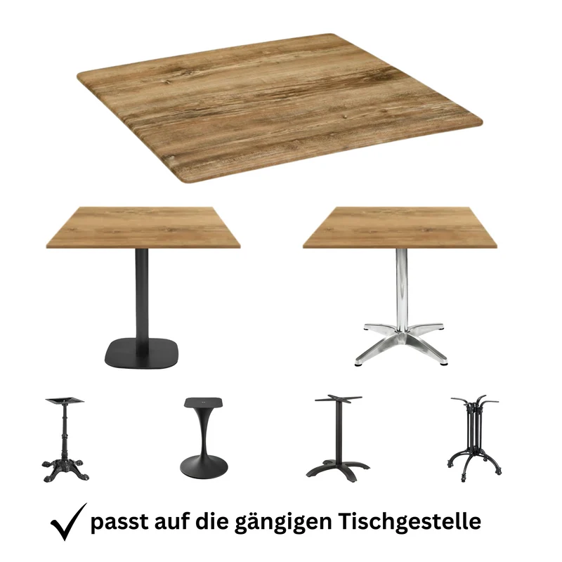table top - Topalit atacama cherry