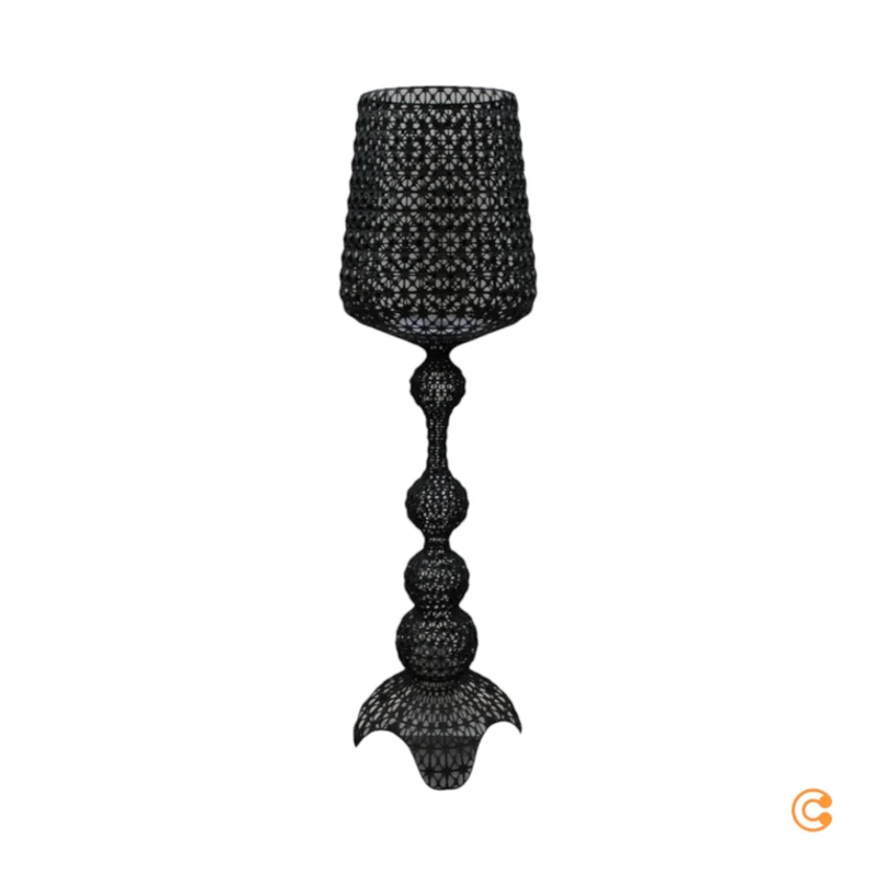 Kartell Kabuki LED-Stehlampe Stehlampe Standleuchte schwarz SIEHE TEXT/FOTO