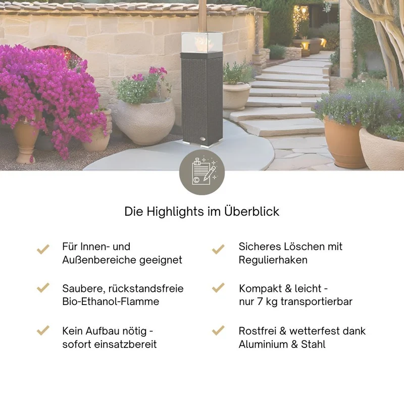 Feuersäule Rattan
