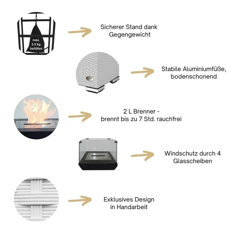 Feuersäule Rattan