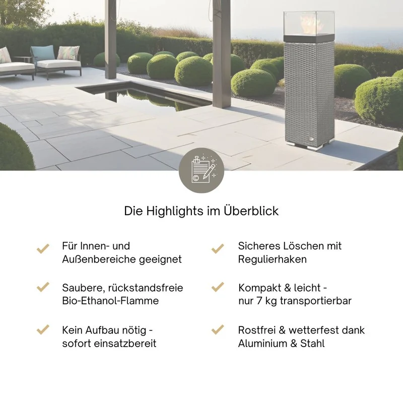 Feuersäule Rattan
