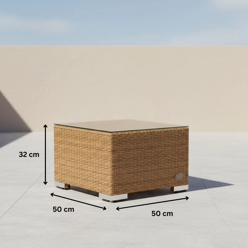Beistelltisch Rattan