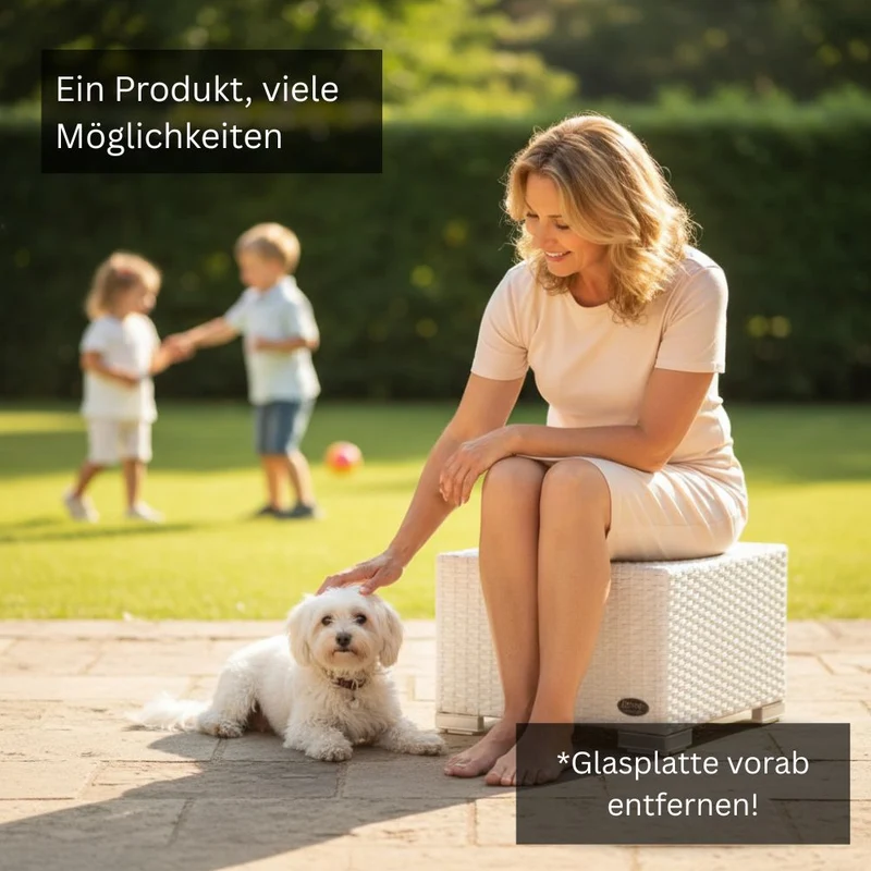 Beistelltisch Rattan