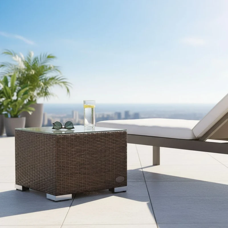 Beistelltisch Rattan