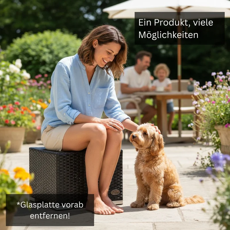 Beistelltisch Rattan