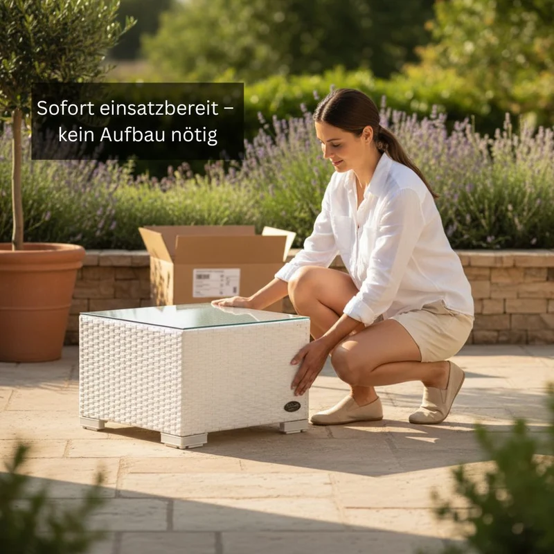 Beistelltisch Rattan