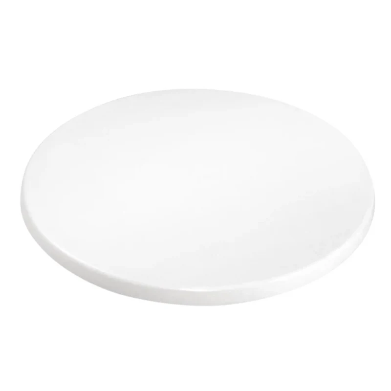 Table Top Ø70x ST 1,9cm - White pure