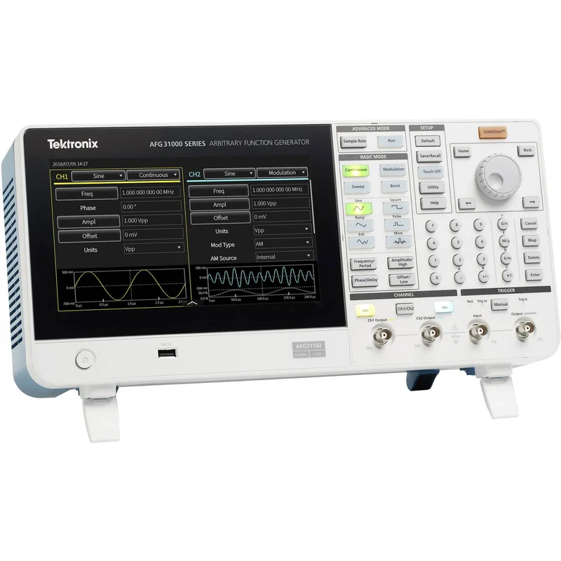 B-Ware Tektronix Funktionsgenerator Signalgenerator Arbiträr Touchscreen AFG31021