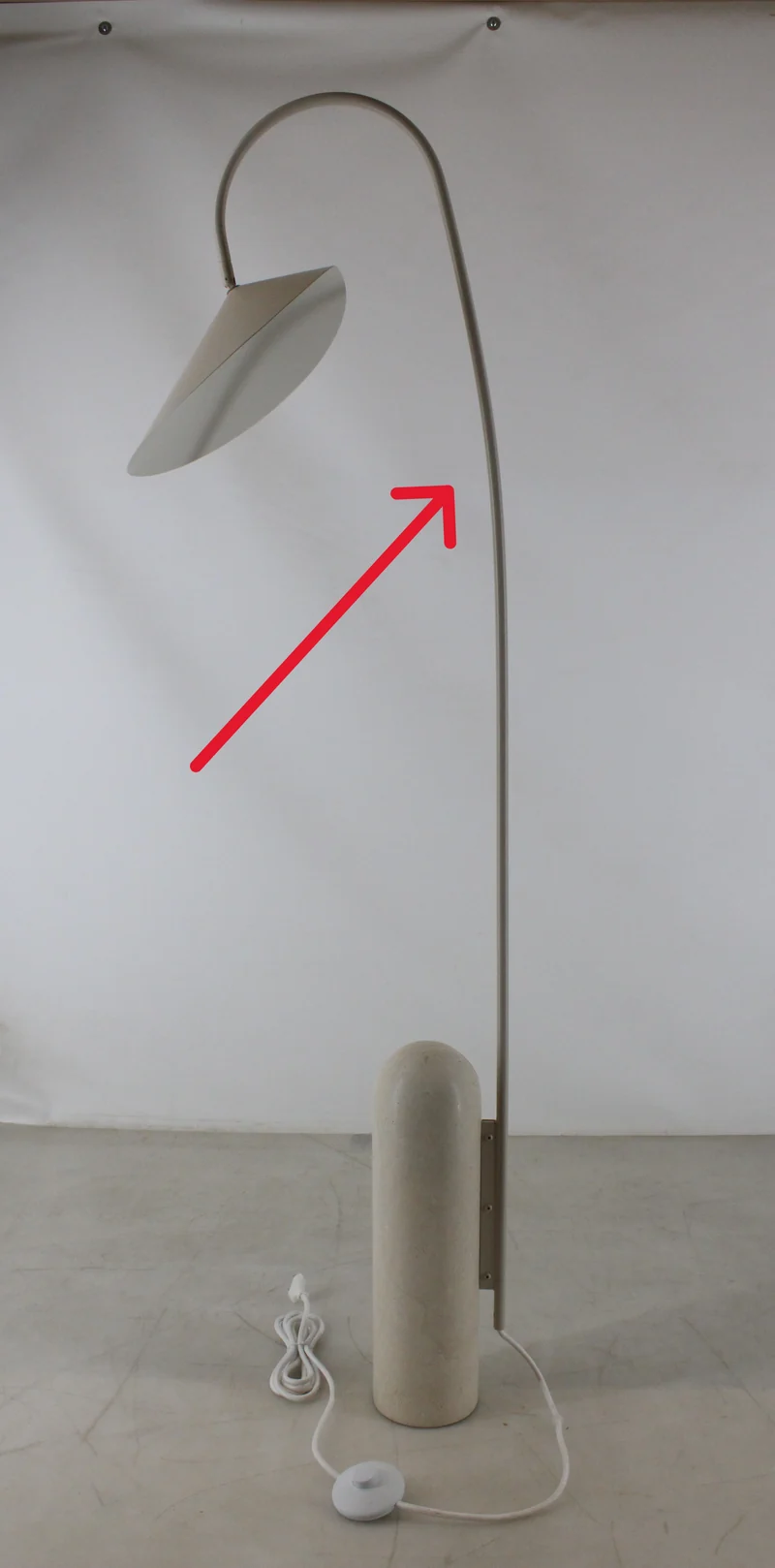B-Ware ferm Living Arum Stehleuchte Stehlampe Leseleuchte Cashmere SIEHE TEXT/FOTO
