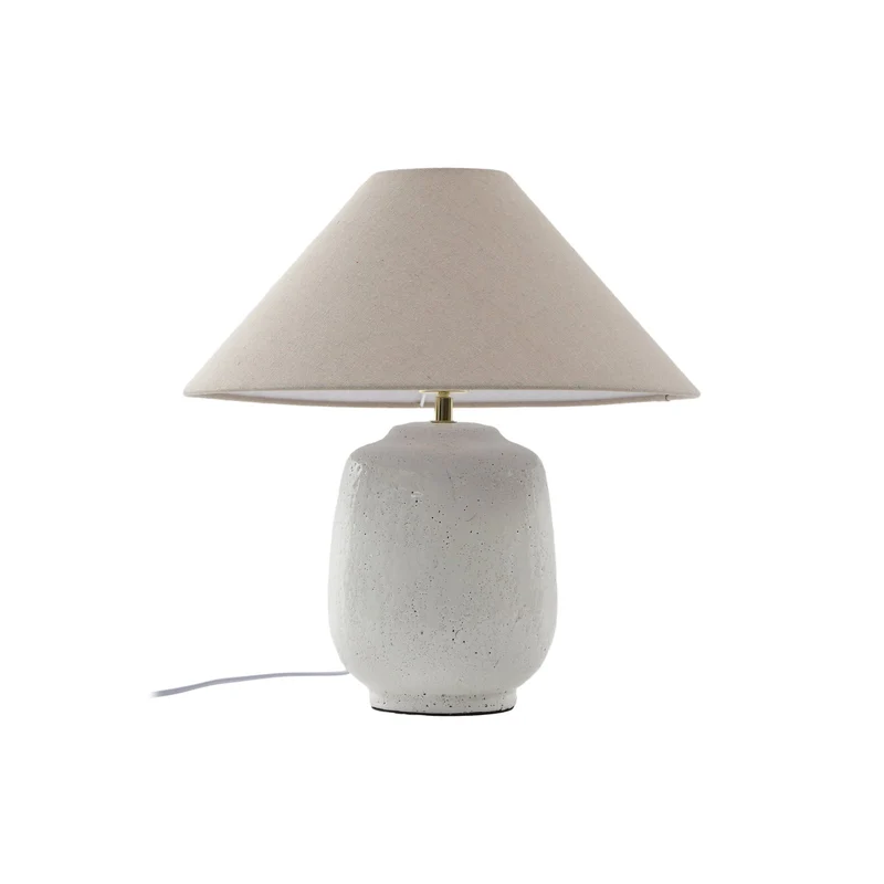 B-Ware Lucande Tischleuchte Thalorin Höhe 47 cm Keramik Tischlampe Lampe Leselampe E27