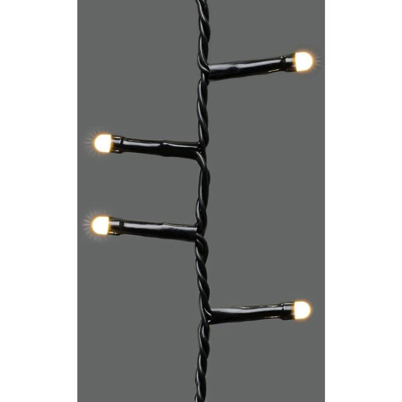 B-Ware Konstsmide Baummantel Baumumhang Micro LED Lichterkette Bernstein Außen 400cm