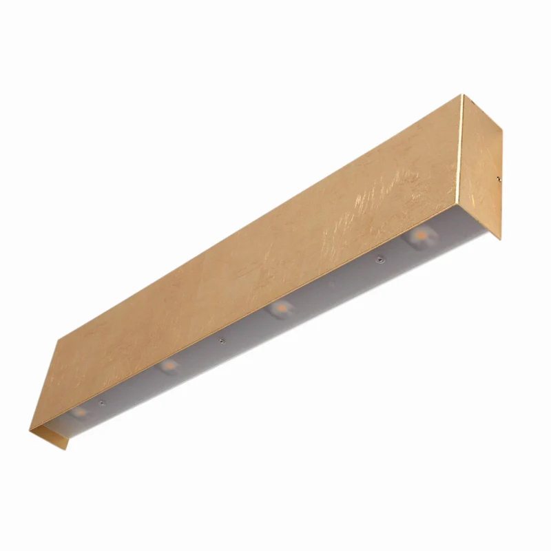 B-Ware Rothfels Wandleuchte Wandlampe LED Quitani Maja Aluminium gold antik warmweiß 54
