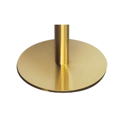 Tischgestell aus Edelstahl Gold Höhe 72 cm