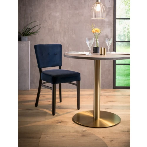 Tischgestell aus Edelstahl Gold Höhe 72 cm