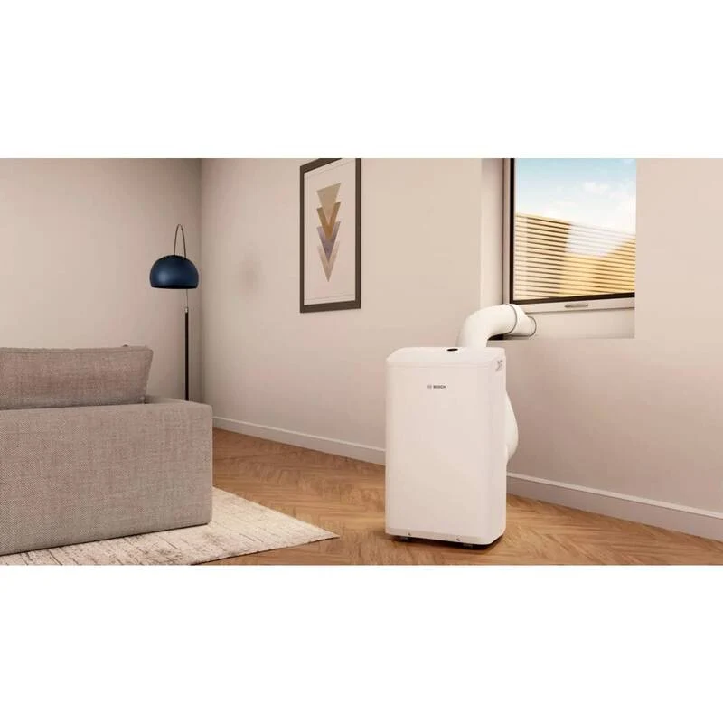 B-Ware Bosch Cool 2000 Monoblock-Klimagerät 2.6 kW für 88 m² EEK A Weiß