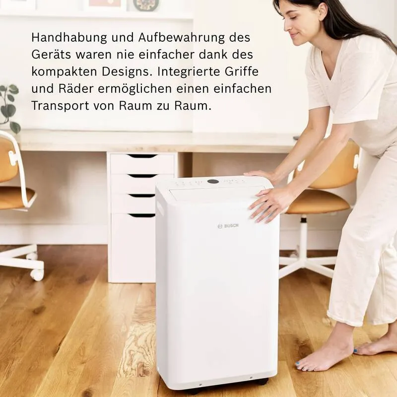 B-Ware Bosch Cool 2000 Monoblock-Klimagerät 2.6 kW für 88 m² EEK A Weiß