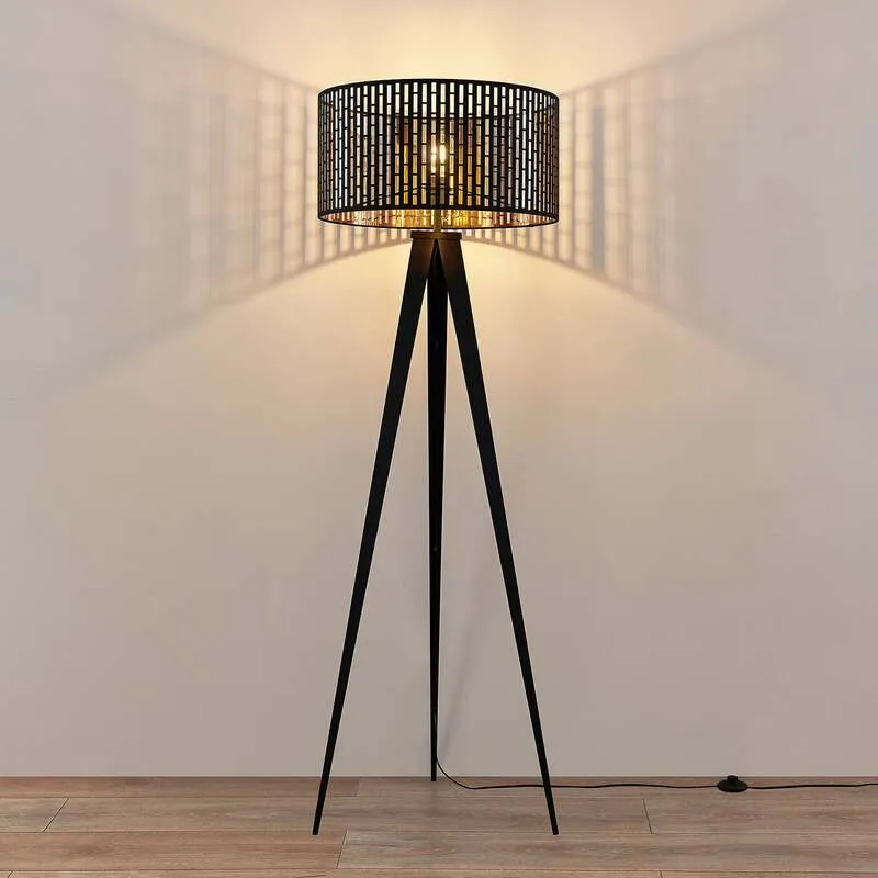 B-Ware Lindby Thoralf Stehleuchte Tripodgestell Stehlampe Leuchte Lampe SIEHE TEXT/FOTO