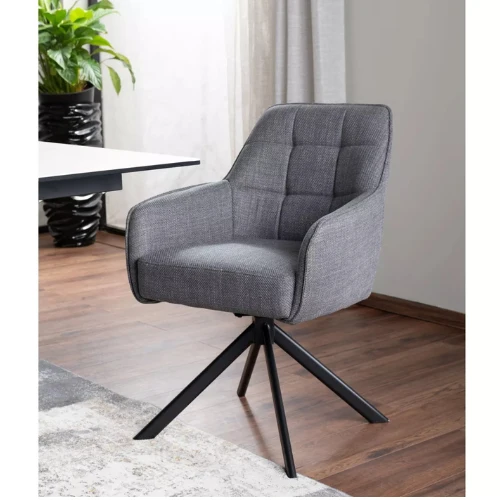 Drehstuhl – Indoor Stuhl Grau