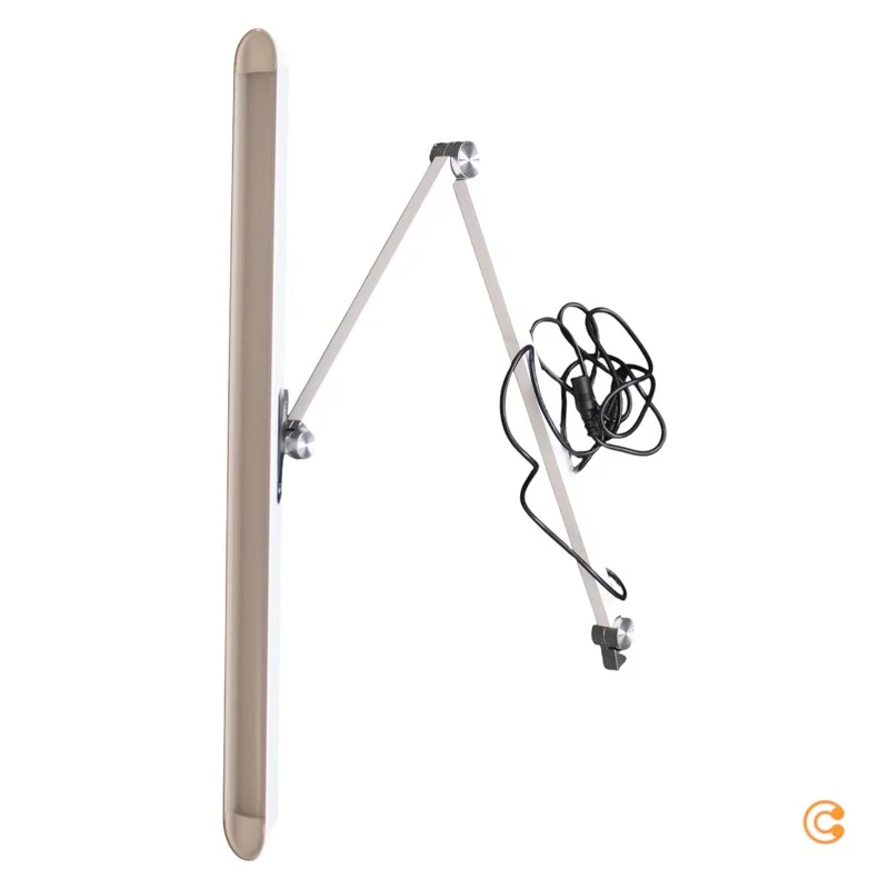 B-Ware Fabas Luce Schreibtischlampe Tischleuchte LED Beba weiß dimmbar Touchschalter