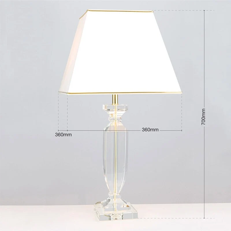 B-Ware Orion Tischlampe Tischlampe Lampe Bürolampe Kristall gold/creme SIEHE TEXT/FOTO