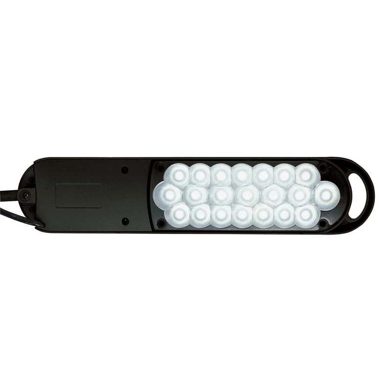 B-Ware Maul LED Tischleuchte Schreibtischlampe schwarz Höhe 38 cm Klemmfuß Lampe Spot
