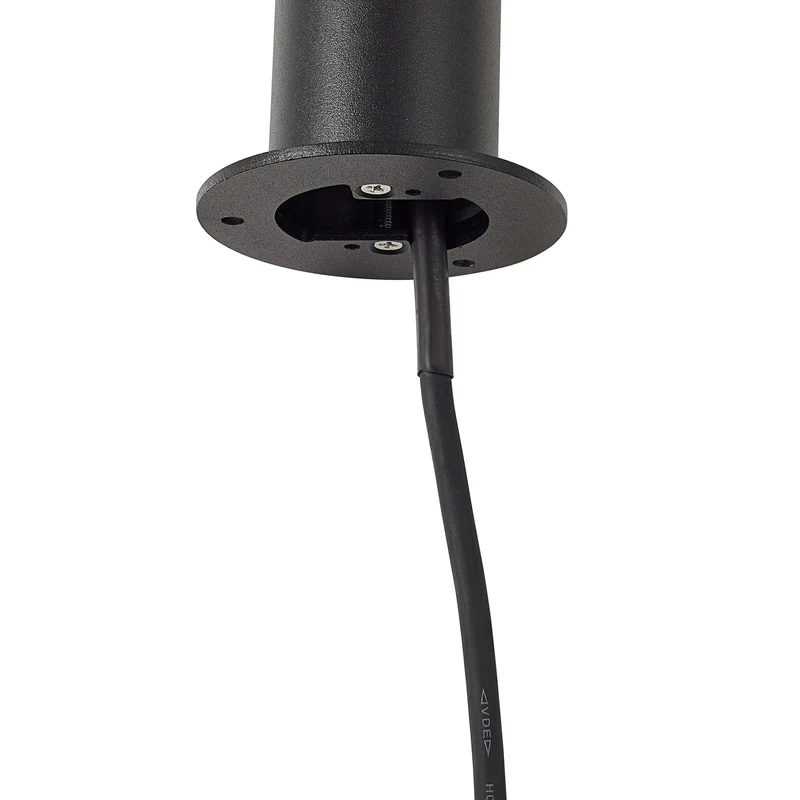 B-Ware Lindby Wegeleuchte Gartenleuchte Luzian LED Pollerleuchte anthrazit 80cm IP65