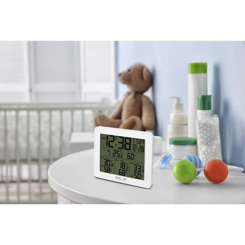 B-Ware Explore Scientific Funk-Wetterstation WSH4003 Wetterstation 3 Sensoren digital