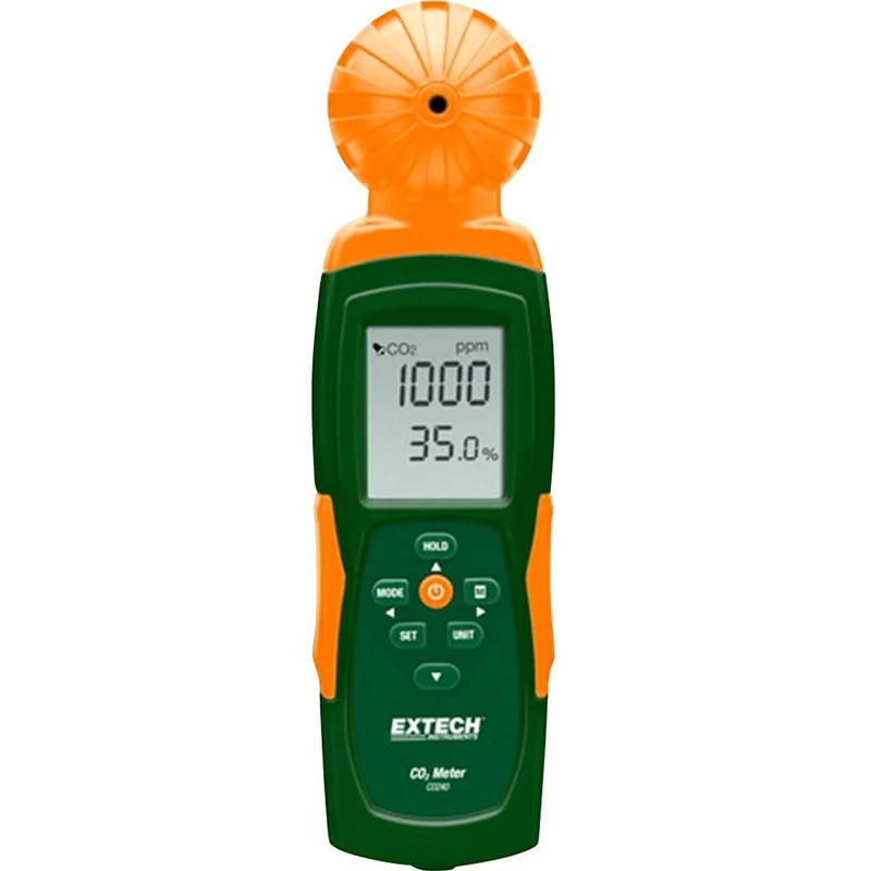 B-Ware Extech Kohlendioxid-Messgerät 0 - 9999 ppm Temperaturmessfunktion SIEHE TEXT
