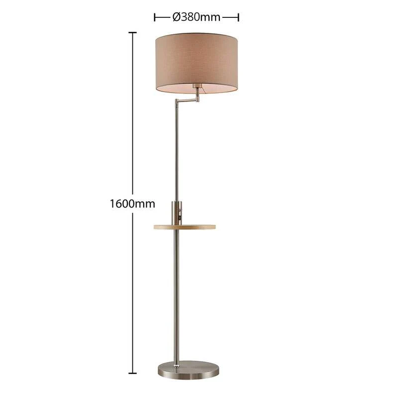 B-Ware Lindby Zinia Stehlampe mit Ablage USB Standleuchte Stehleuchte SIEHE TEXT/FOTO