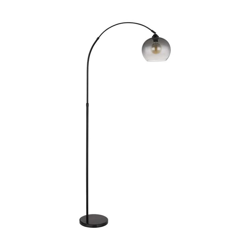 B-Ware Globo Stehlampe Standlampe Newcastle Stehleuchte matt rauchgrau SIEHE TEXT/FOTO