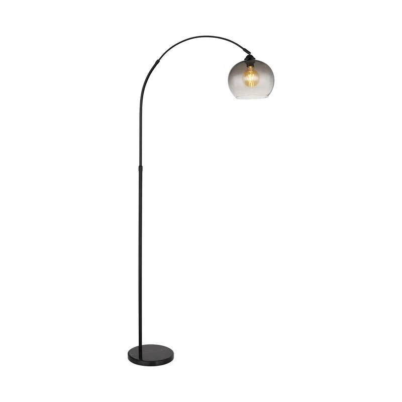 B-Ware Globo Stehlampe Standlampe Newcastle Stehleuchte matt rauchgrau SIEHE TEXT/FOTO