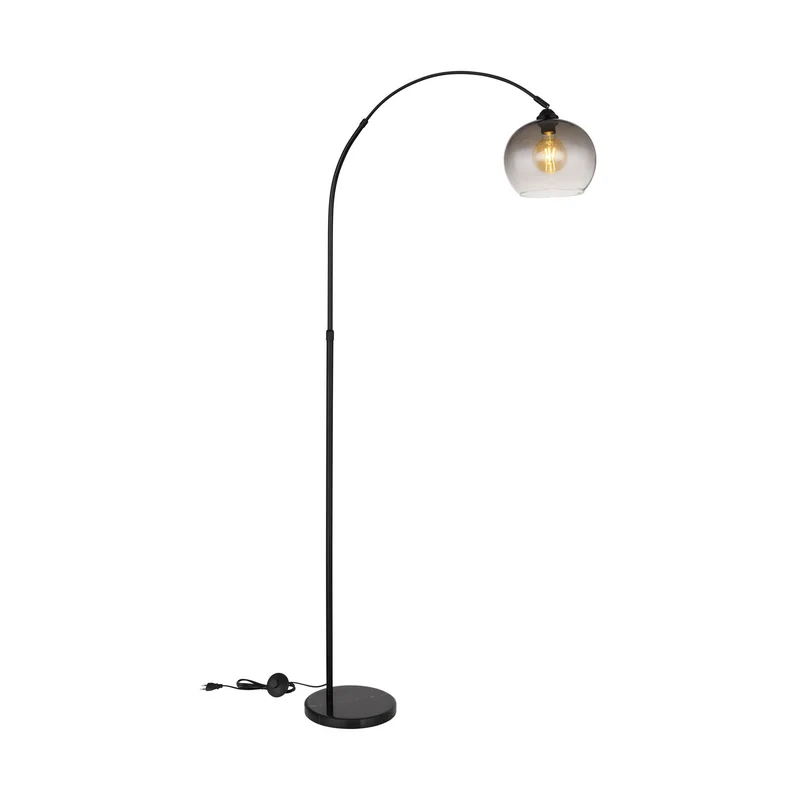 B-Ware Globo Stehlampe Standlampe Newcastle Stehleuchte matt rauchgrau SIEHE TEXT/FOTO