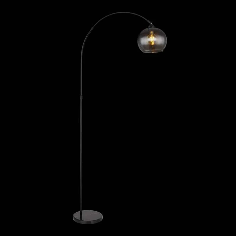 B-Ware Globo Stehlampe Standlampe Newcastle Stehleuchte matt rauchgrau SIEHE TEXT/FOTO