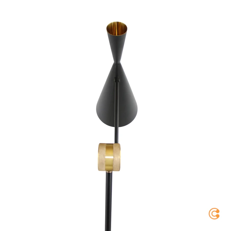 B-Ware Tom Dixon - Beat Stehleuchte, schwarz Stehlampe Wohnzimmerlampe Leselampe Lampe