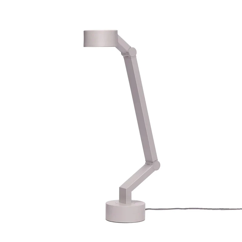 B-Ware Tischleuchte Lampe Hübsch Interior Verve LED hellgrau Leuchte Licht Beleuchtung