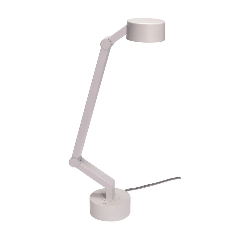 B-Ware Tischleuchte Lampe Hübsch Interior Verve LED hellgrau Leuchte Licht Beleuchtung