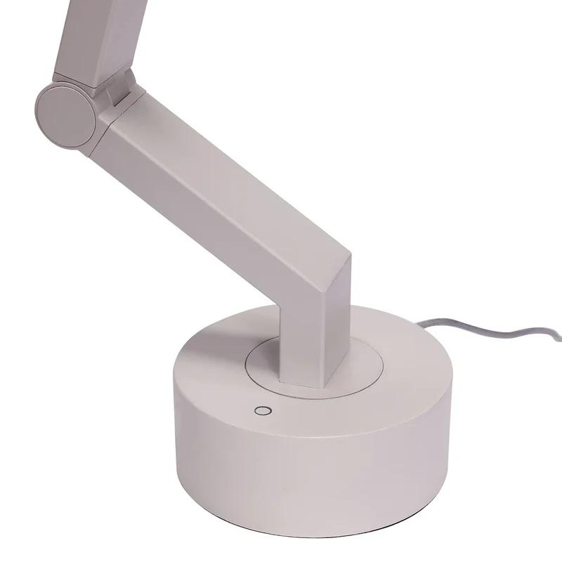 B-Ware Tischleuchte Lampe Hübsch Interior Verve LED hellgrau Leuchte Licht Beleuchtung