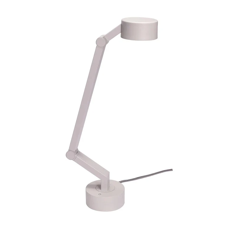 B-Ware Tischleuchte Lampe Hübsch Interior Verve LED hellgrau Leuchte Licht Beleuchtung
