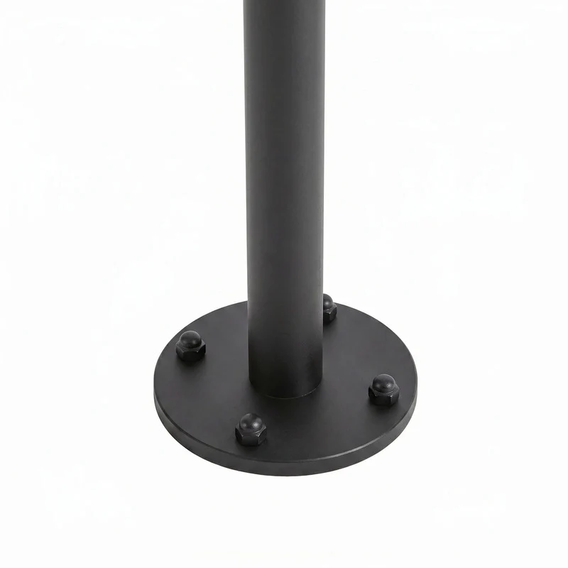 B-Ware Lucande Außenleuchte Gartenleuchte Nirella LED Pollerleuchte schwarz 200cm IP65