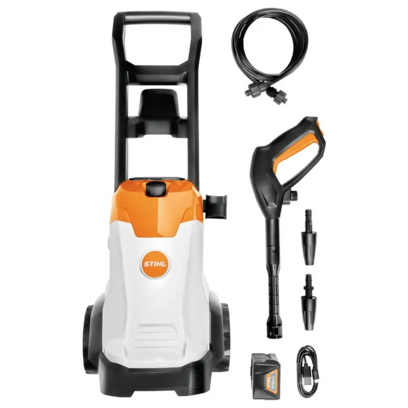 D-Ware STIHL Spielzeug Hochdruckreiniger Kinder Spielzeug mit Spritzfunktion 2h Akku