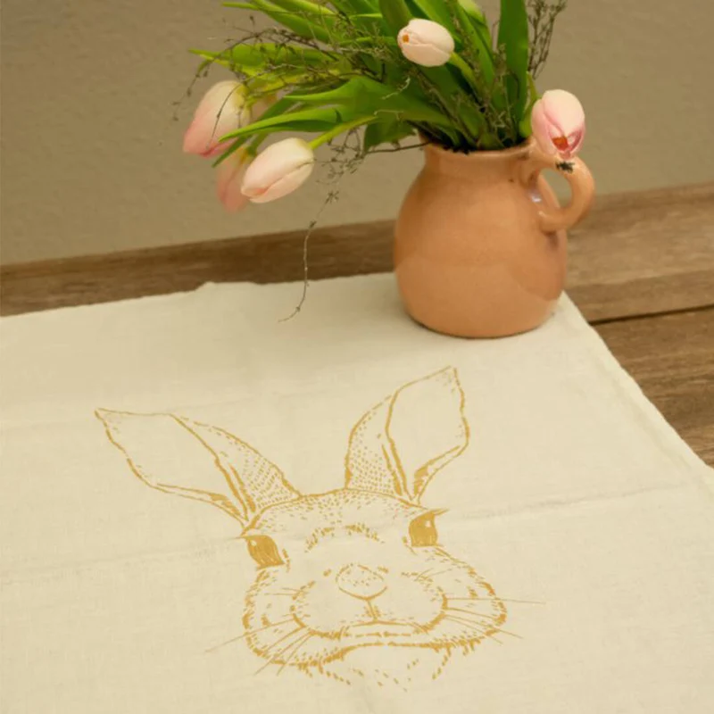 Geschirrtuch Hase