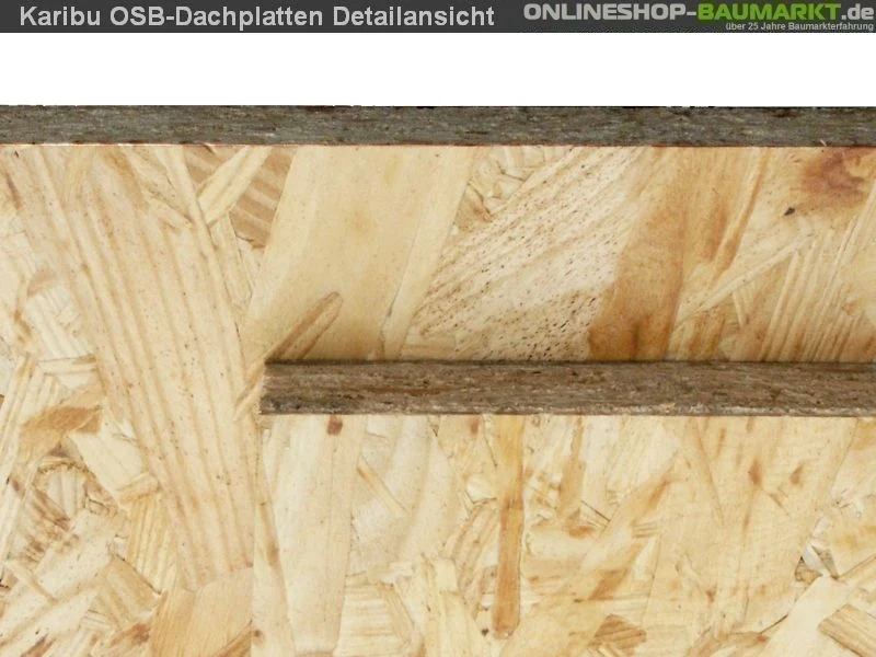 Karibu 4-Eck Pavillon Classic Holm 1 kdi Sparset inkl. Schindeln