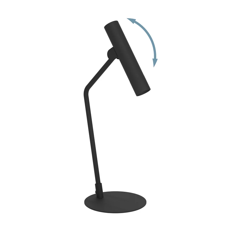 B-Ware Eglo Tischleuchte Nachttischlampe LED Almudaina schwarz Stahl 49 5 cm743