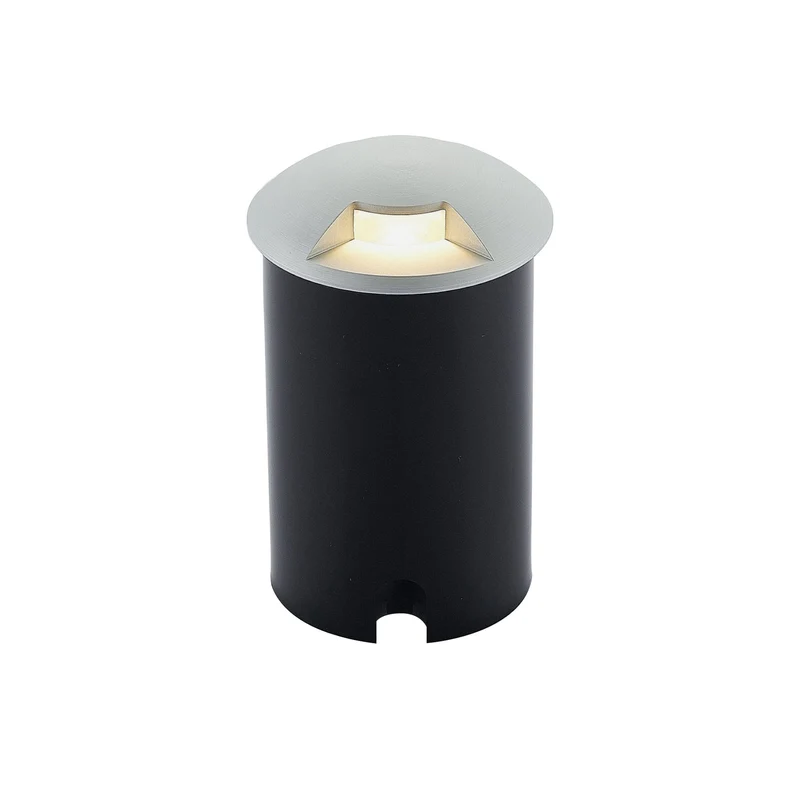 B-Ware Lucande Bodeneinbauleuchte Bartosz Aluminium Wegeleuchte Garten-Sockelleuch91