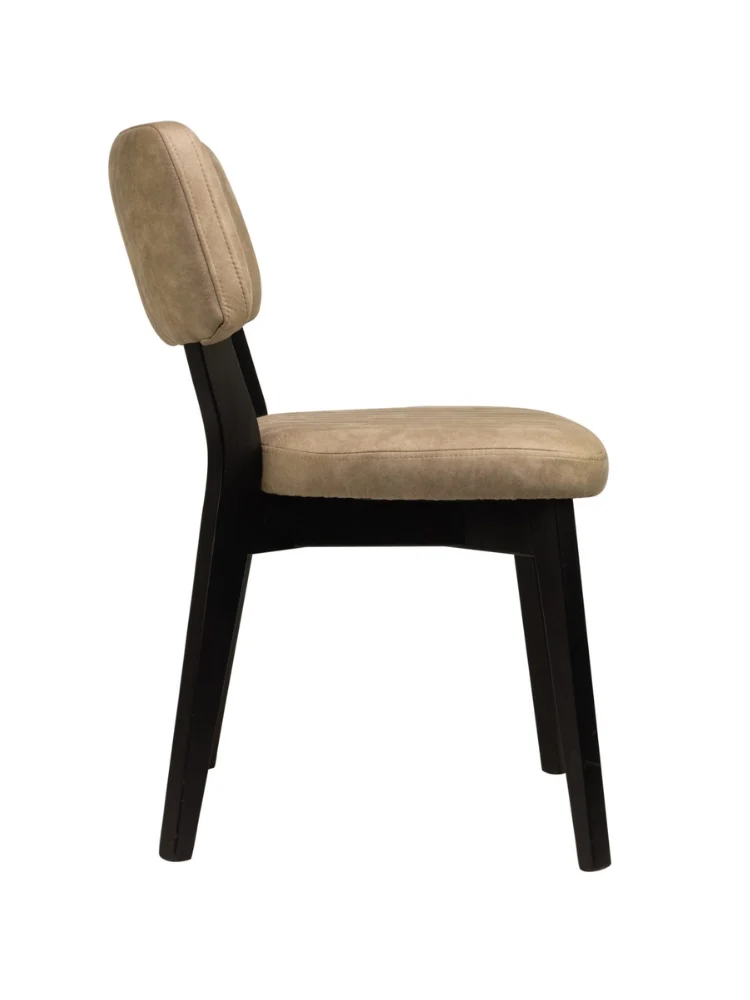 Katrik-CR Stuhl aus Buchenholz Beige