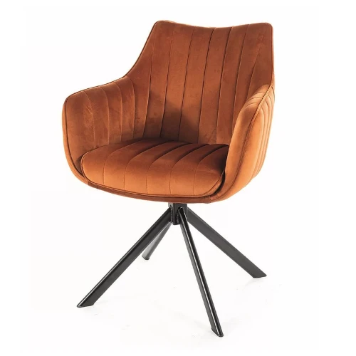 Drehstuhl – Indoor Stuhl Cognac