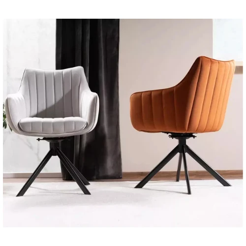 Drehstuhl – Indoor Stuhl Cognac