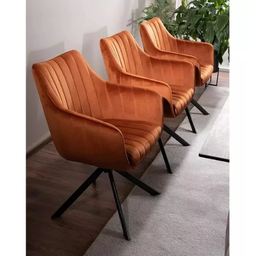 Drehstuhl – Indoor Stuhl Cognac