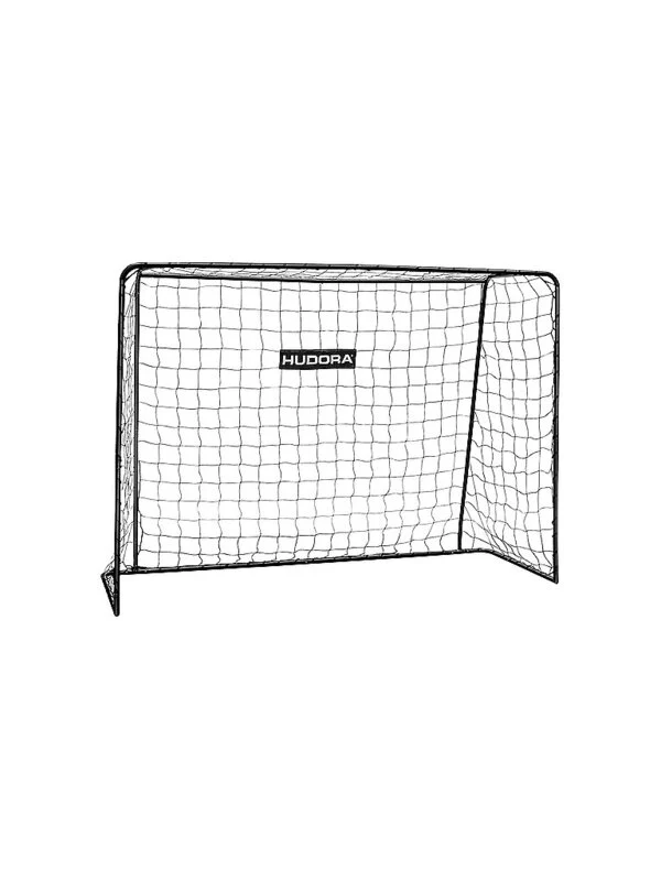 B-Ware HUDORA Fußballtor Solid 25 schwarz Fußballtor Kinder ab 6 Jahre 213x152x76 cm