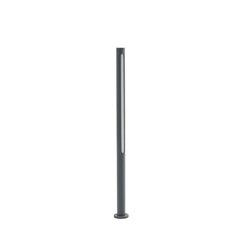 B-Ware Lindby Wegeleuchte Gartenleuchte Liravel LED Pollerleuchte anthrazit 90cm IP65